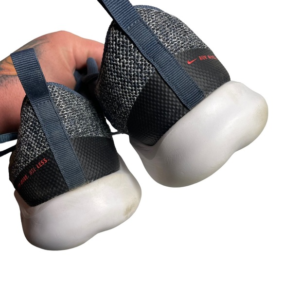 Nike Flex Running Lightweight Fly-knit Athletic Sneaker Shoe Size Mens 9.5 Blue - Picture 12 of 13